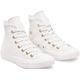 Sneaker CONVERSE "CHUCK TAYLOR ALL STAR MONO WHITE" Gr. 37, weiß (vintage white) Schuhe Schnürstiefeletten