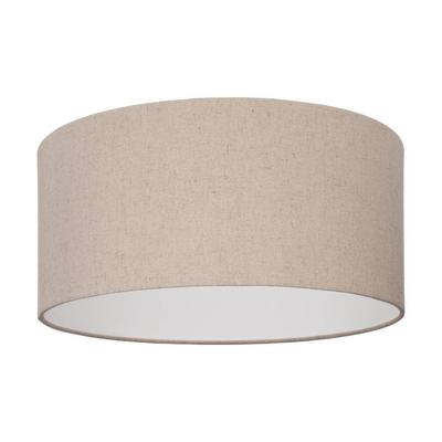 EGLO Deckenleuchte "FENIGLIA", schwarz (schwarz natur), Ø 47,50cm H: 24,00cm, Lampen, Deckenleuchte, Lampe in Naturfarben und Schwarz, E27 Fassung, Ø 47,5cm Image