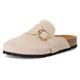 Clog TAMARIS Gr. 40, beige Damen Schuhe Pantoletten Basic, Sommerschuh, Schlappen im klassischen Stil