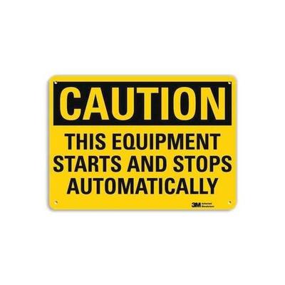 Lyle Caution Sign,10 inx14 in,Aluminum U1-1030-RA_14X10 - 1 Each