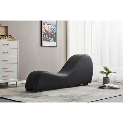 Kingway Faux Leather 68.5" Chaise Lounge for Yoga, Excerise, Streching, Massage and Fun