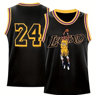 Men's Legend 24 Basketball Jersey Embroidery Vest For Athletics Basketball Competition And Training