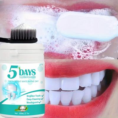 Natural Teeth Powder With Pearl - Remove Stains And Polish Teeth For A Brighter Smile