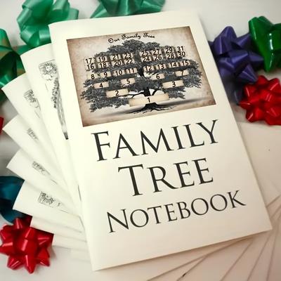 1pc Family History To Memories Genealogy Notebook ...