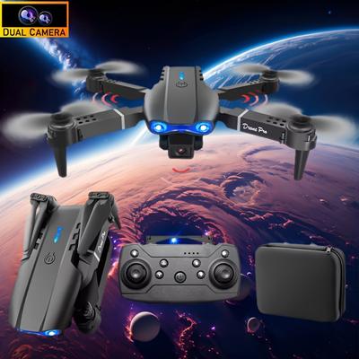 E99 K3 Drone Dual Camera Wifi Fpv Altitude Hold And More Remote Control Toys For Beginners Perfect Gifts Christmas, Halloween, Thanksgiving Gift