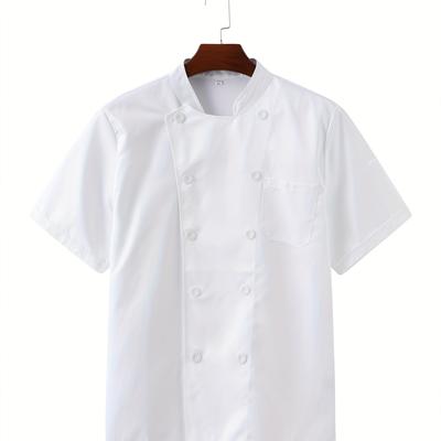 Chef Work Clothes, Men's Short Sleeve Hotel Restau...