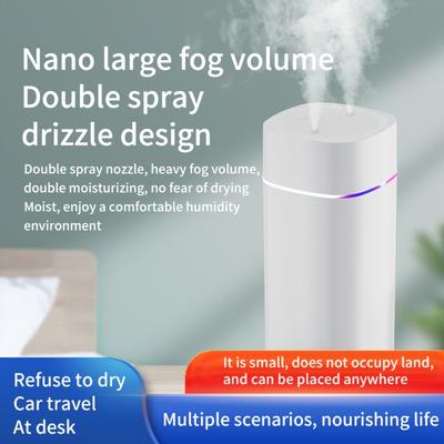 Dual Spray Air Humidifier, Essential Oil Diffuser Ultrasonic Air Diffuser Aromatic Diffuser Humidifier Suitable For Bedroom Room Living Room Office