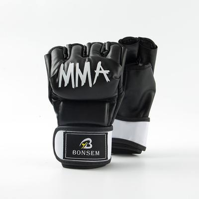 Professional Half Finger Mma Boxing Gloves For Tra...