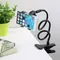 Handyhalter Universal Smartphone Klemme 64 cm Klaue Clip Flexible Stange Gelenkstützhalterung 360 ° Verstellbarer Lazy Stand