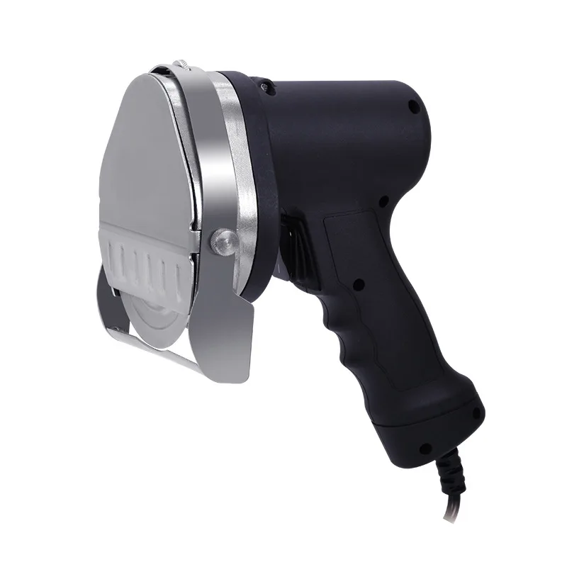 110V 220V Elektrische Kebab Slicer Fleisch Cutter Handheld BBQ Braten Fleisch Schneiden Maschine Mit Zwei Klingen Grill Slicer Image