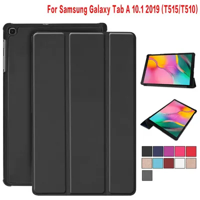 POP Smart Case pour Samsung Galaxy Tab A 2019 SM-T510 SM-T515 Touvriers T515 Tablet cover Stand Case