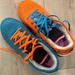 Nike Shoes | Almost New Nike Men Basketball Shoes Size 9 | Color: Blue/Orange | Size: 9