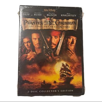 Disney Media | Johnny Depp - Pirates Of The Caribbean - The Curse Of The Black Pearl | Color: Black | Size: Os