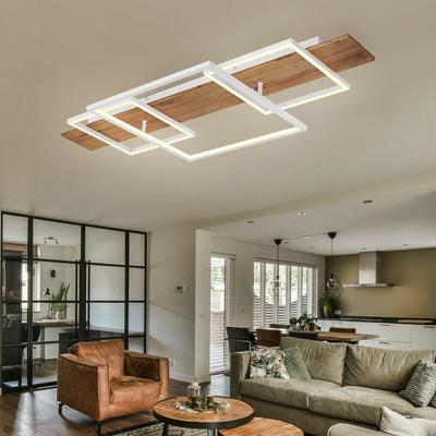 Globo - Deckenlampe Deckenleuchte led Esszimmer 3 Stufen Dimmer Wohnzimmerlampe modern led, Image