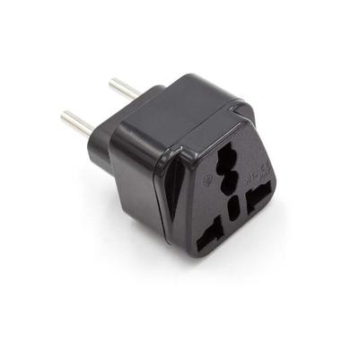 Reisestecker Adapter (Euro-Stecker auf UK/USA/China-etc.-Buchse) - Reiseadapter, Schwarz, 250 v /