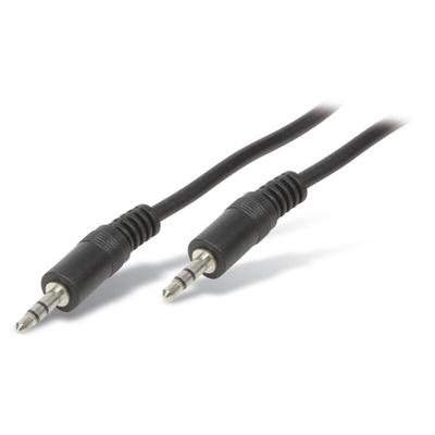 Logilink - Klinkenkabel CA1053, 10 m, 2x Stecker 3,5 mm, stereo, schwarz