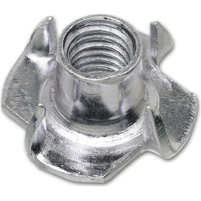 Vasalat - parco Einschlagmuttern mit 4 Einschlagspitzen M8 x 11 mm, verzinkt, 100 Stück, 2578k Image