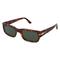 Persol 0PO3347S ADRIEN Unisex-Sonnenbrille Vollrand Eckig Acetat-Gestell, Havanna