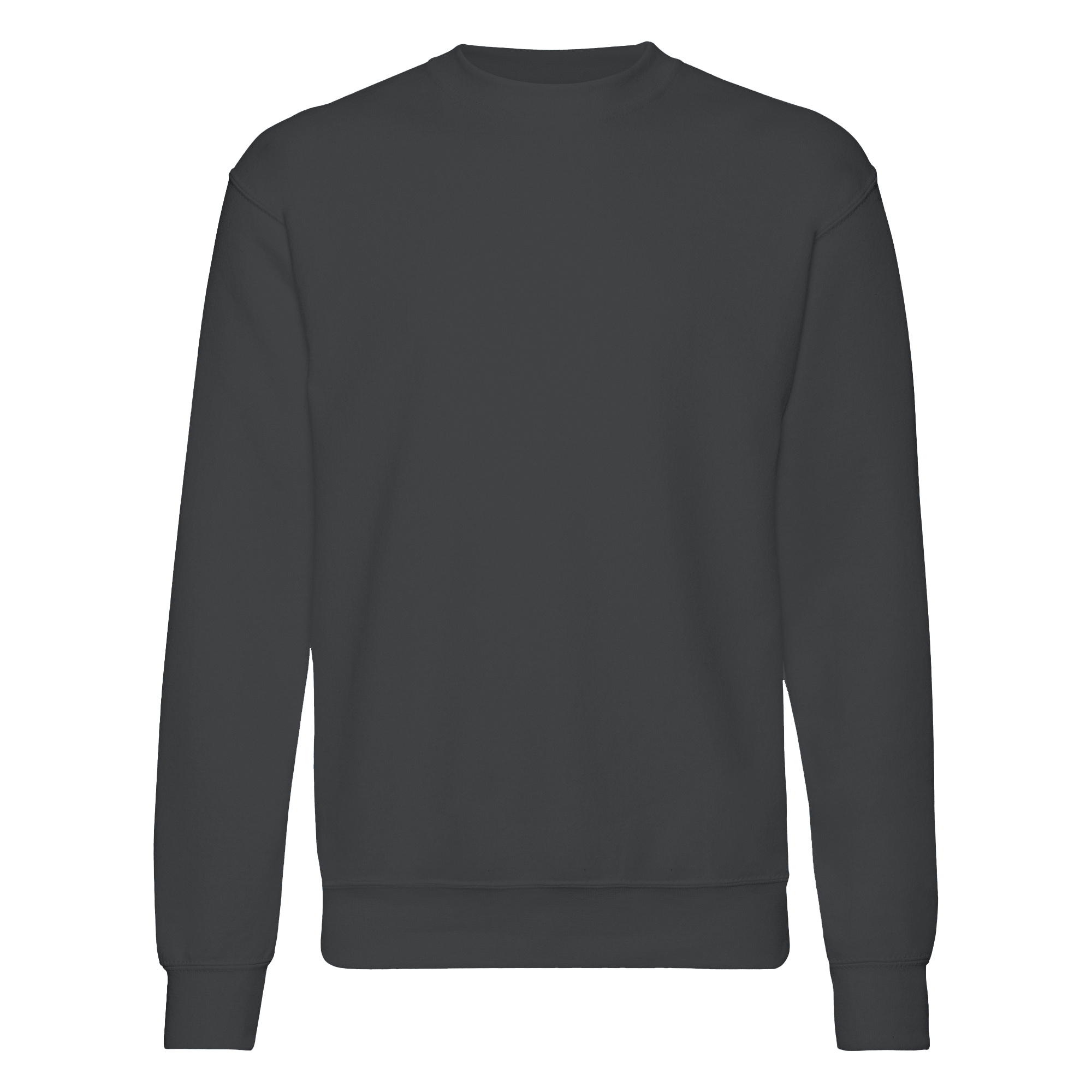 Fruit Of The Loom Herren Set-In Belcoro® Yarn Sweatshirt (Light Graphite) Image