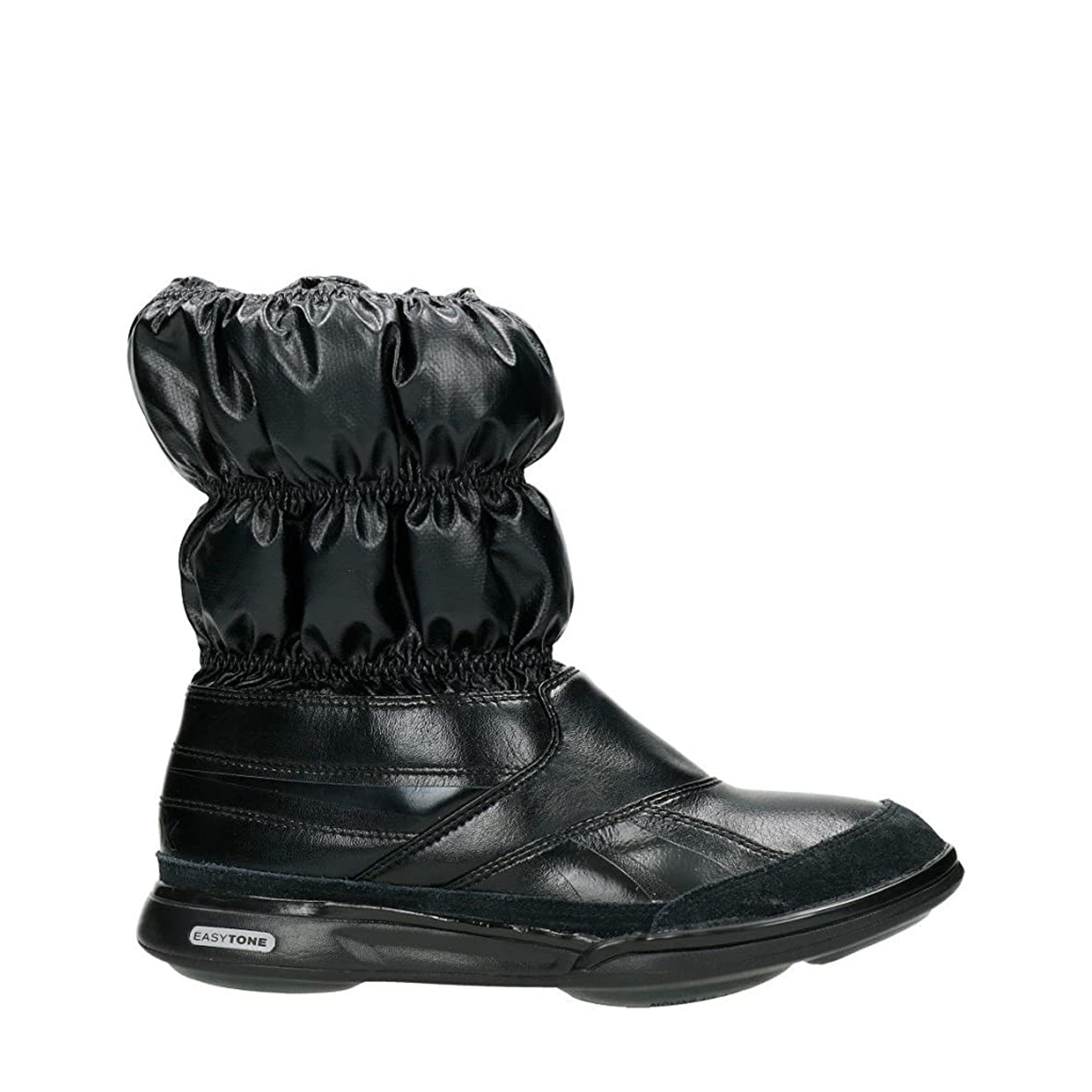 Reebok EasyTone Rainboot Slip-on Black Synthetic Womens Boots J81317