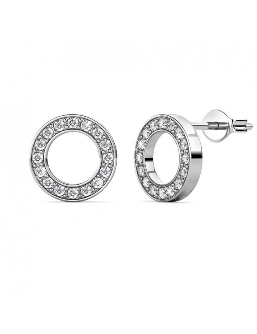 Ophir Ohrringe - Silber und Kristall Image