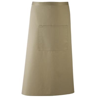 Premier Unisex Colours Barschürze (lang, kontinental) (2er-Pack) (Olive) Image