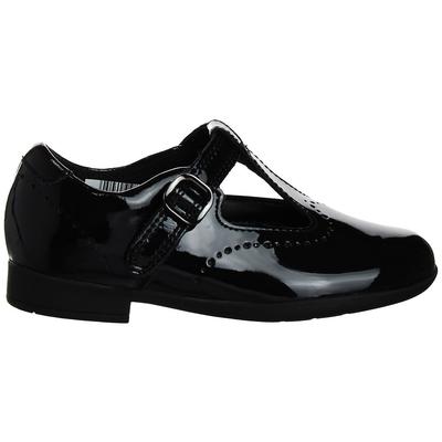 Clarks Scala sucht Kinder schwarze Schuhe Image