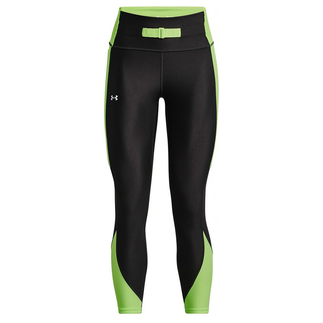 Under Armour No-Slip-Bund Womens Womens Black Knöchel Leggings Image