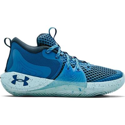 Under Armour GS Embiid 1 Kinder Blue Basketball Trainer Image