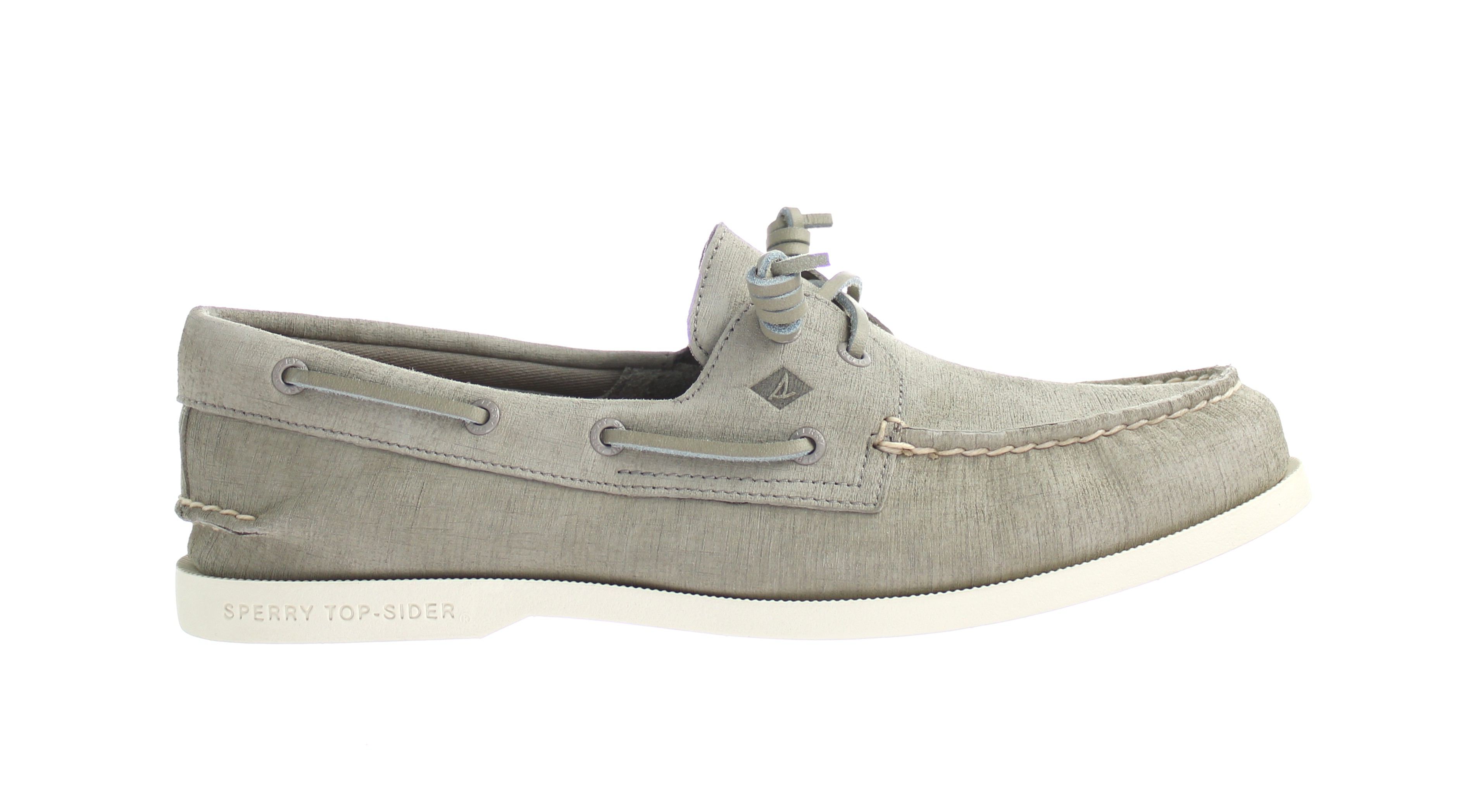 Sperry A/O 2-Eye Plushwave Womens Grey Boat Schuhe Image