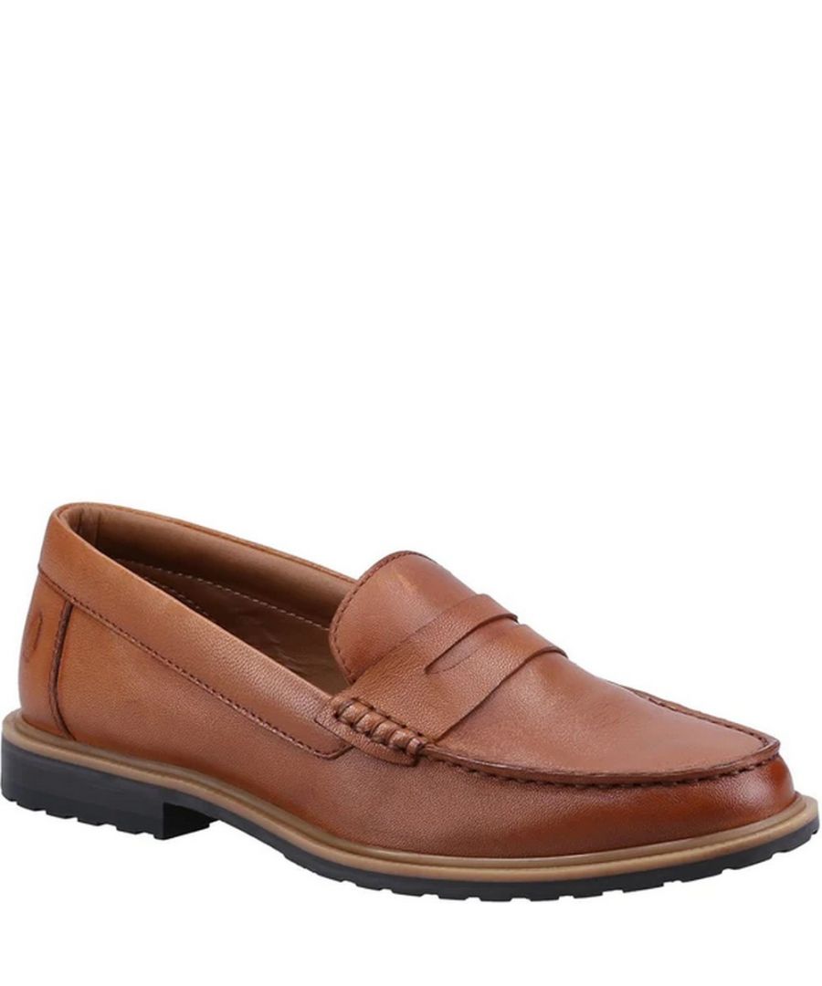 Hush Puppies Damen/Damen Verity Leder Freizeitschuhe (Tan)