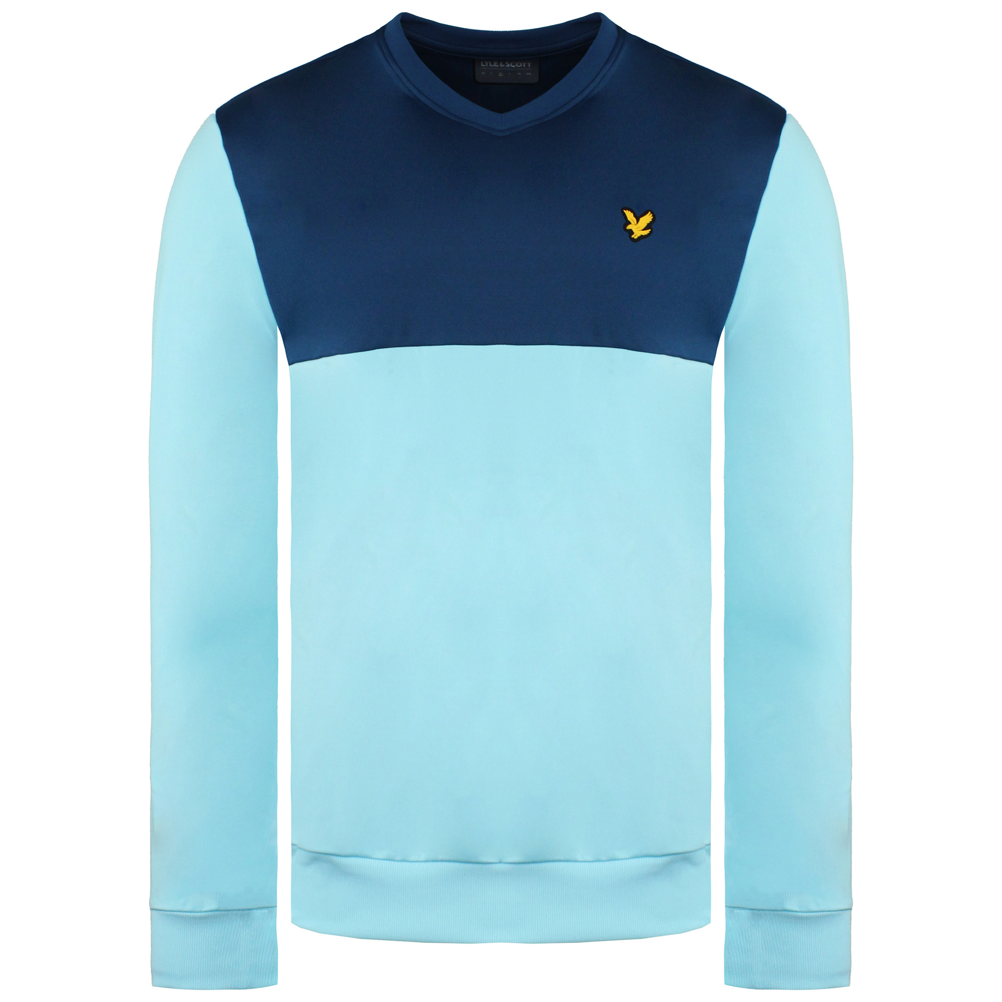 Lyle & Scott Golf Mens Blue Pullover Image