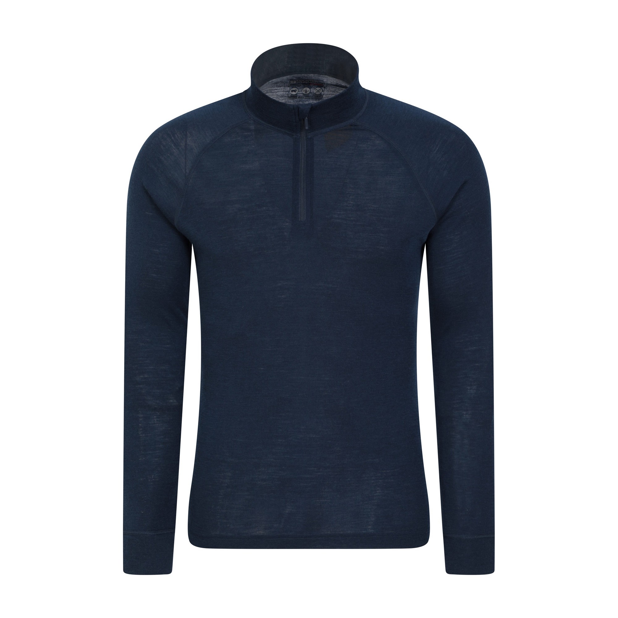 Mountain Warehouse Herren Merino II Base Layer Top (Marine) Image