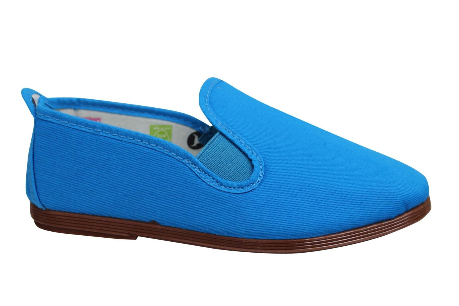 Flosssy Pamplona Kids Blue Plimsolls Image