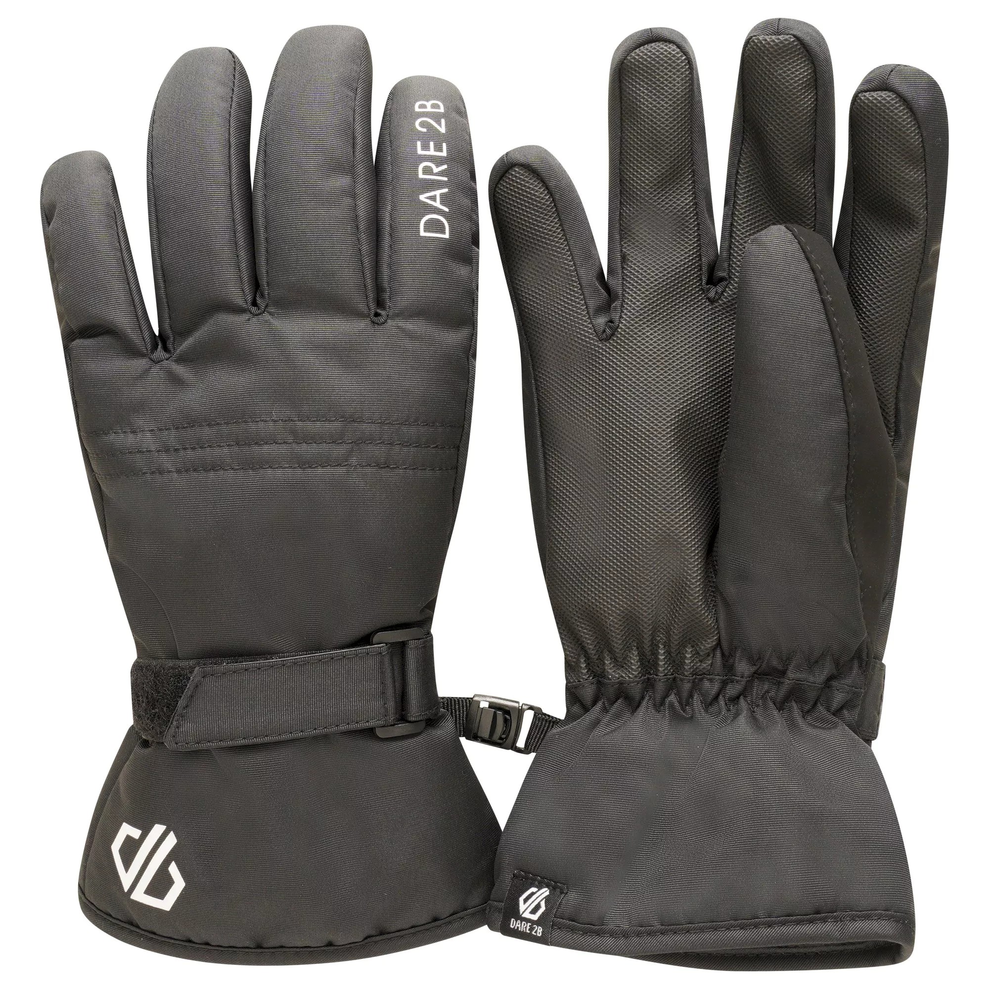 Dare 2B Childrens/Kids Zippy Ski Handschuhe (Schwarz) Image