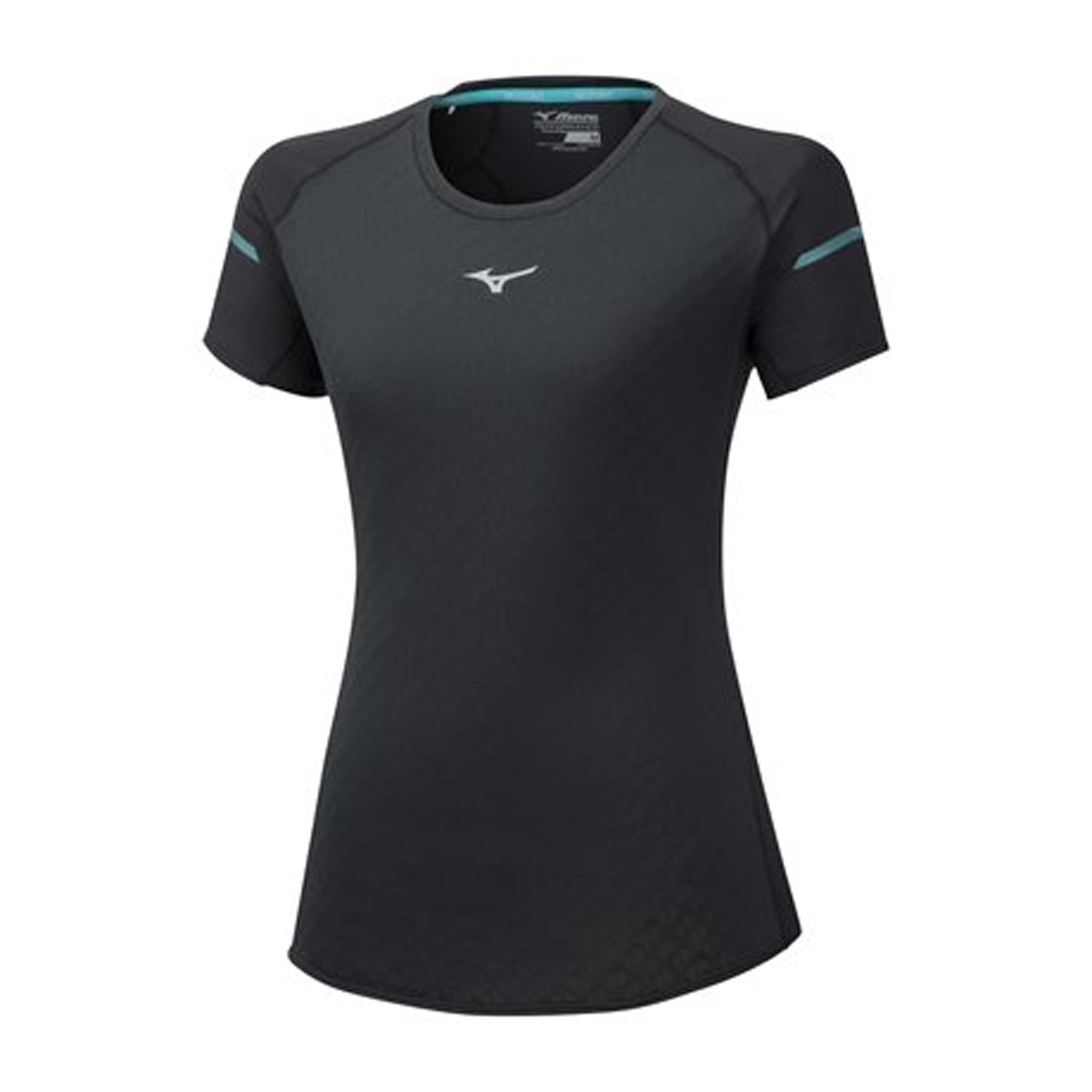 Mizuno Alpha Mens Black T-Shirt Image