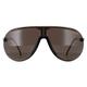 Carrera Aviator Unisex Schwarz Gold Grau Antireflex SuperChampion