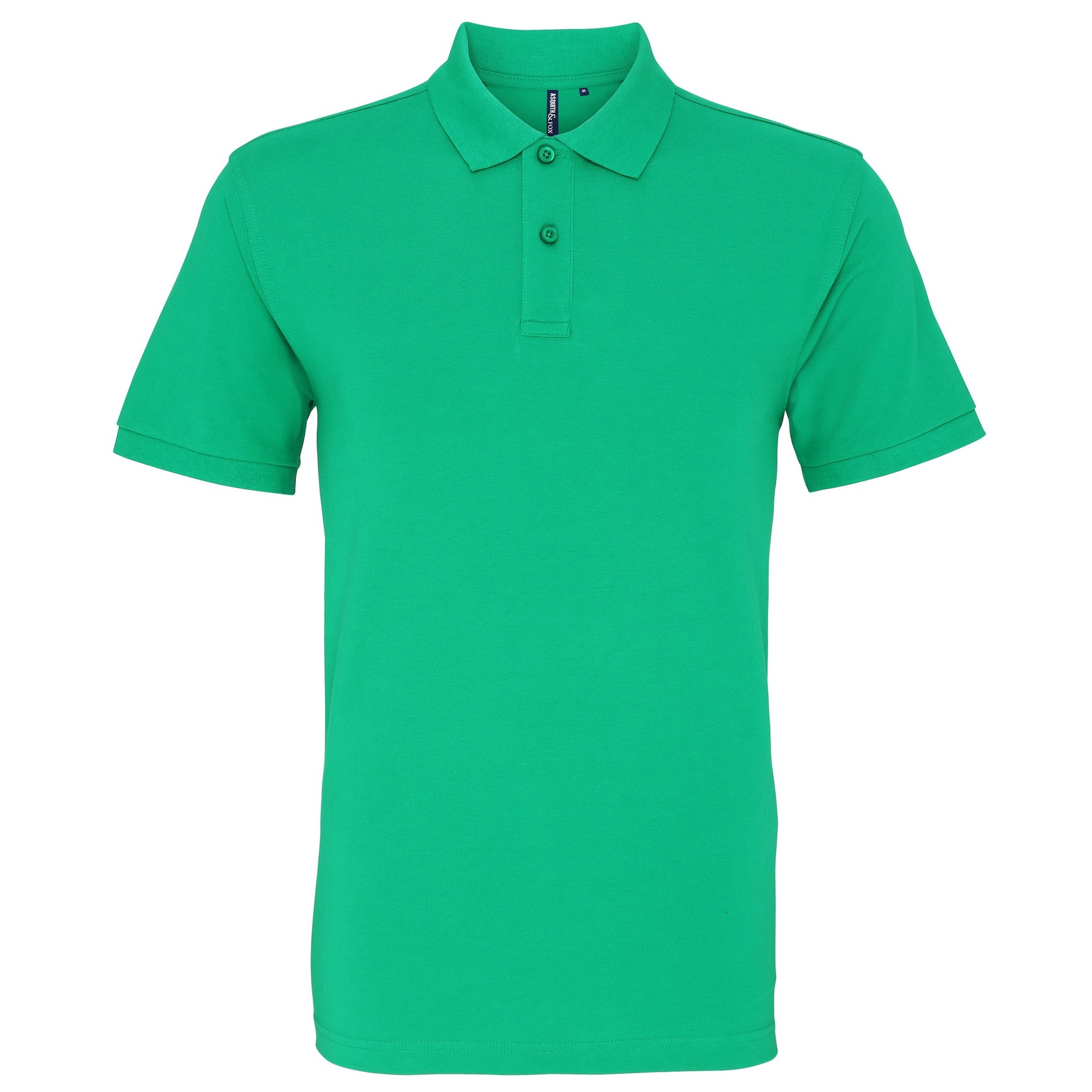 Asquith & Fox Herren-Poloshirt mit kurzen Ärmeln (Kelly) Image