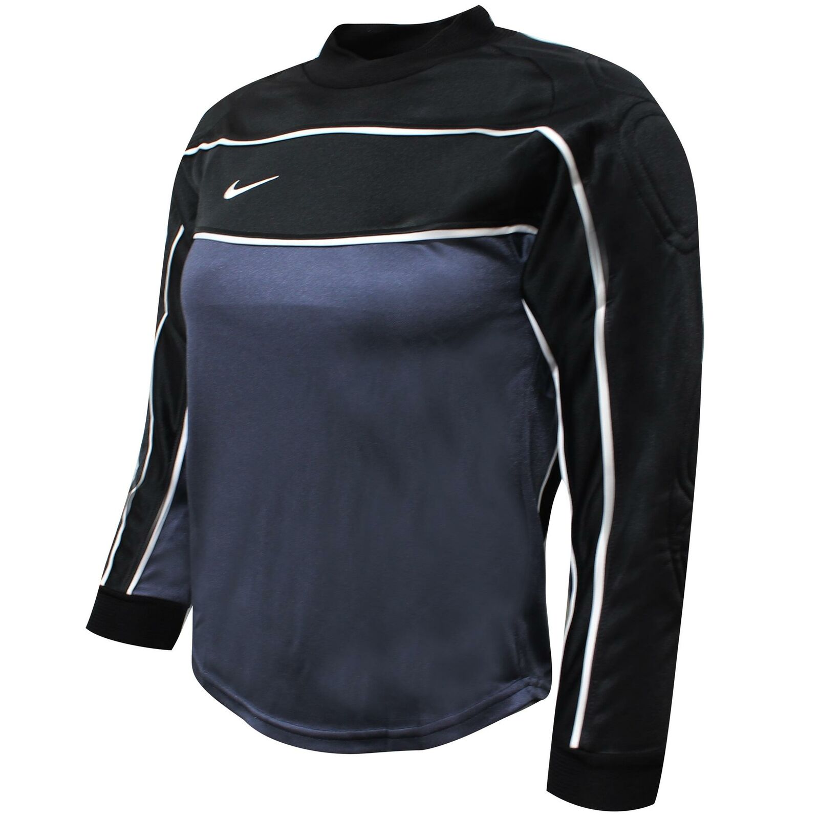 Nike Football gepolsterte Schulter Sport top schwarz - Kinder Image