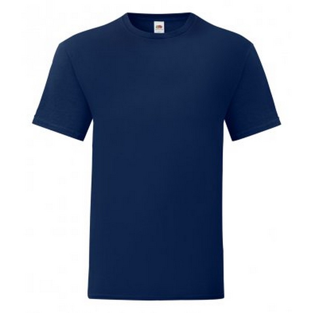 Fruit Of The Loom Herren Iconic T-Shirt (5er Pack) (Navy)