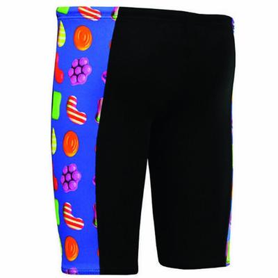 Maru Candy Pacer Panel Jammer Kinder Schwarze Schwimmshorts