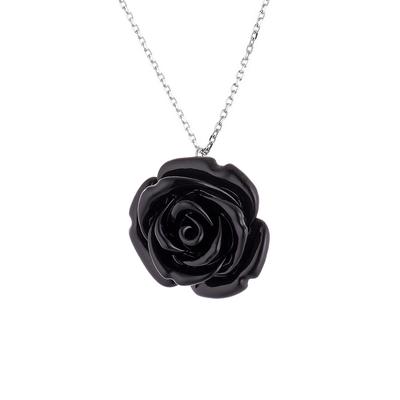 DIADEMA - Halskette - Schwarze Rose - Love Jewelry Collection Image