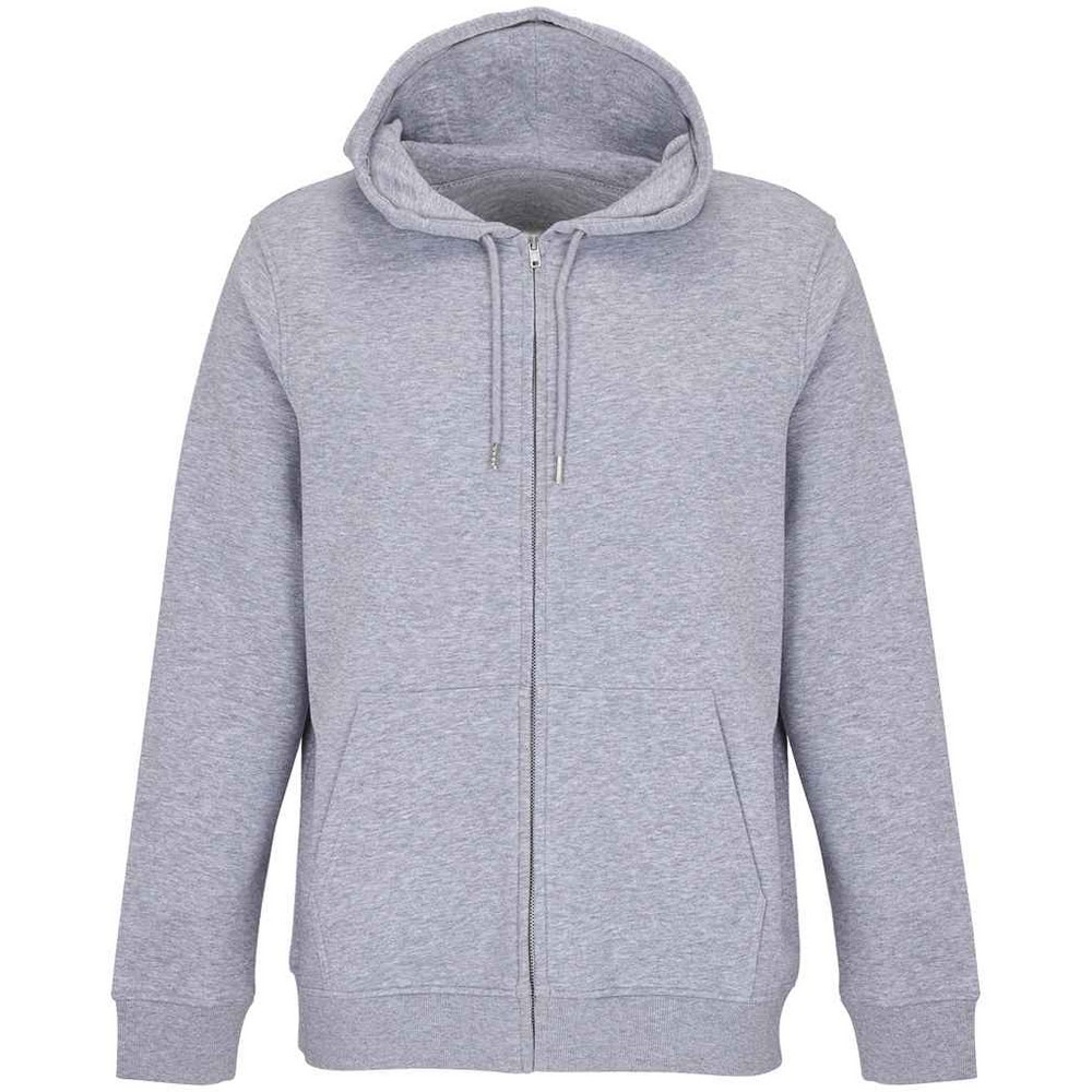SOLS - "Calipso" Hoodie mit durchgehendem Reißverschluss für Herren/Damen Unisex (Grau meliert) Image