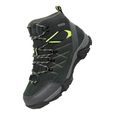 Mountain Warehouse Kinder/Kinder Trail Wildleder Wanderschuhe (Kalk) Image