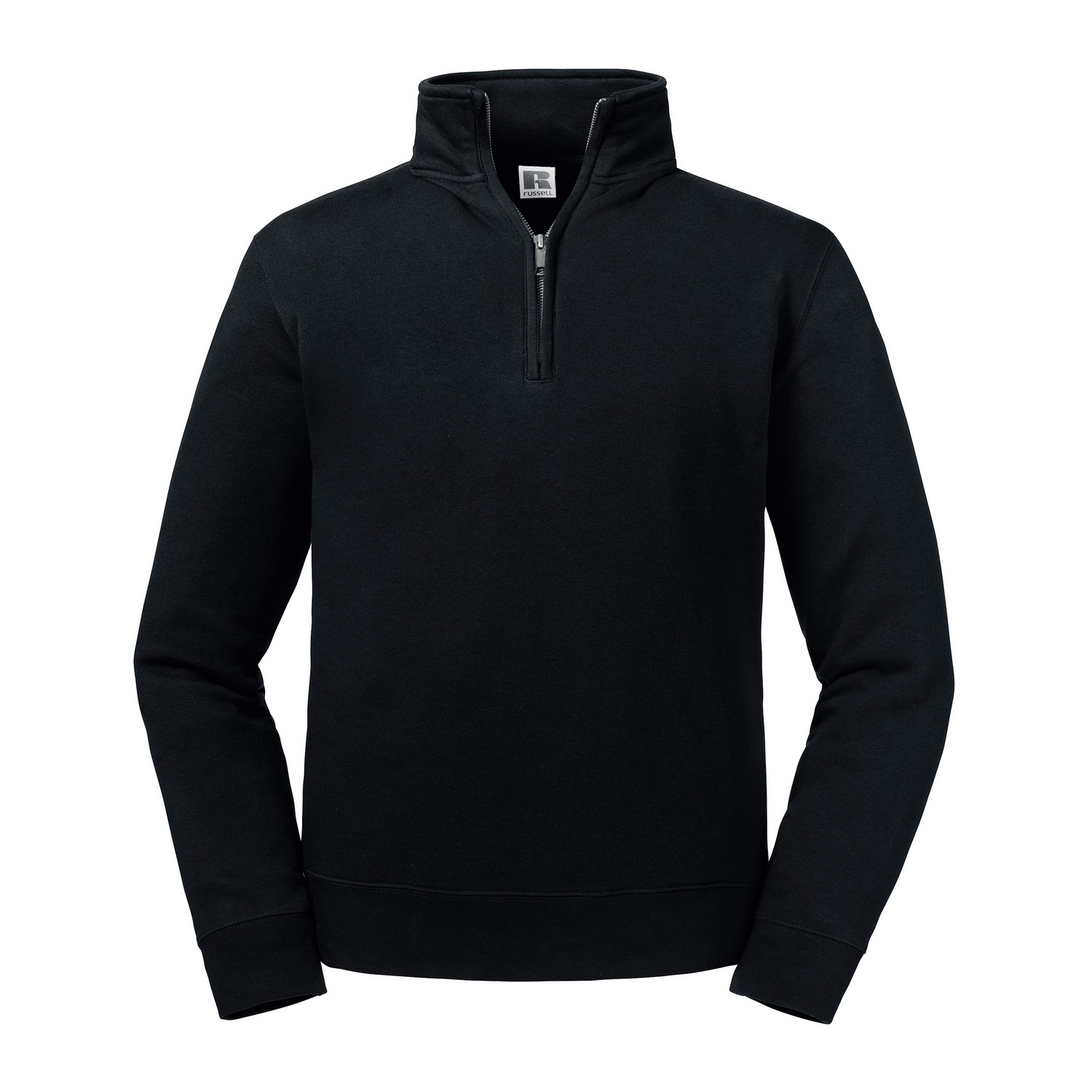 Russell Herren Authentic Quarter Zip Sweatshirt (Schwarz) Image