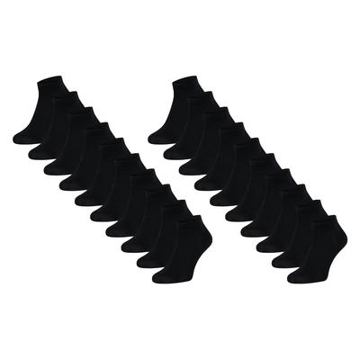 10-Pack Sneaker Sokken von Mario Russo in der farbe Schwarz und in größe 39-42. Image