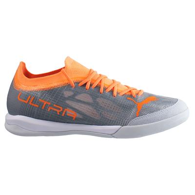 Puma Ultra 1.4 Pro Court IC Silver Mens Football Boots Image