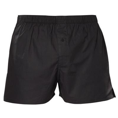 Asquith & Fox Klassische elastische Herren-Boxershorts/Unterwäsche (Schwarz) Image