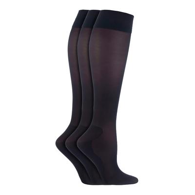 IOMI - 3 Paar Multipack Ladies Flight Socks - Schwarz Image