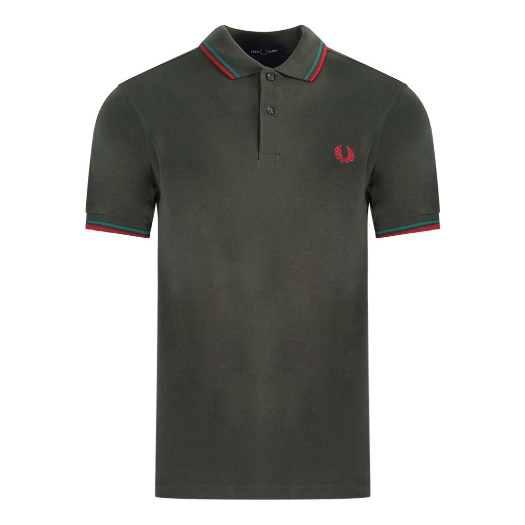 Fred Perry Twin Tipped M3600 L85 Braunes Poloshirt Image